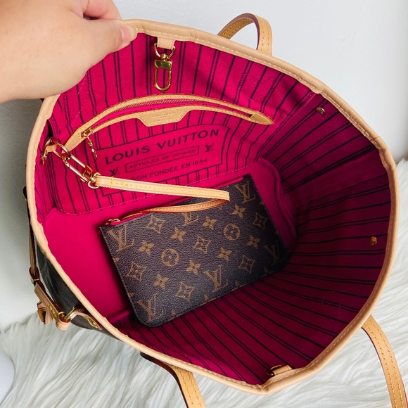 🔥 LOUIS VUITTON NEVERFULL PM with POUCH 🔥 - Picture 3 of 15
